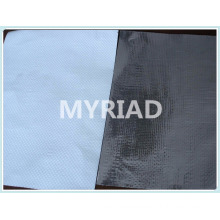 Aluminum foil PE woven fabric metallized film insulation